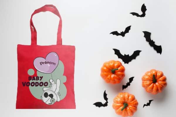 Tote bag Voodoo rouge