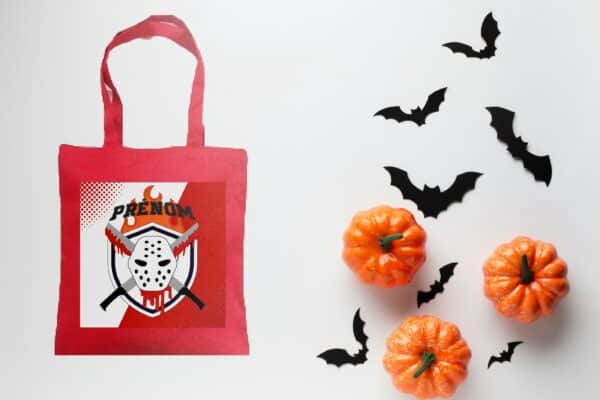 Tote Bag Halloween Masque – Image 8