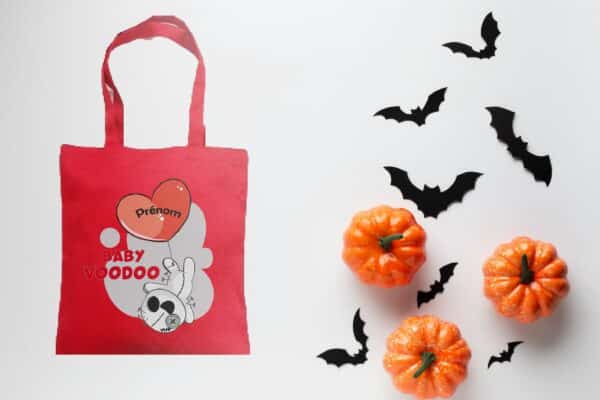 Tote bag Voodoo rouge