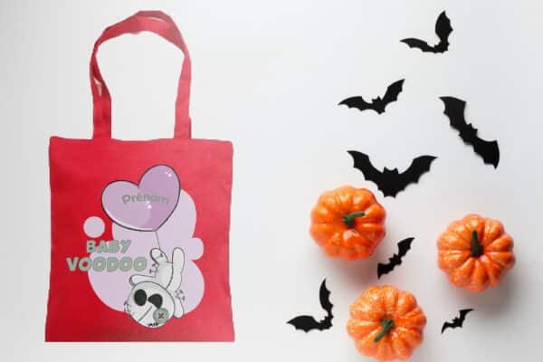 Tote bag Voodoo rouge