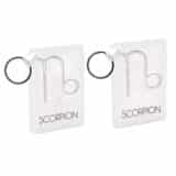 Porte clés signe Scorpion