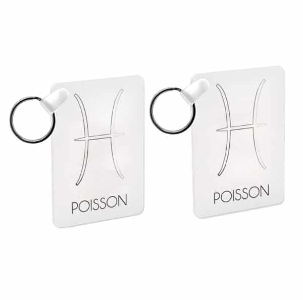 Porte clés signe Poisson