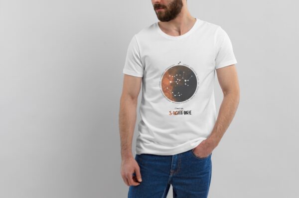 Tee-shirt signe personnalité Homme – Image 2