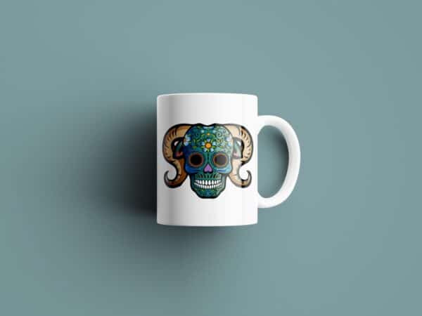 Tasse signe Bélier Calavera