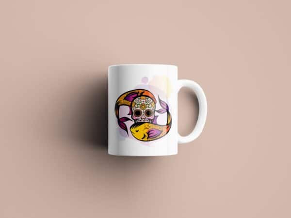 Tasse signe Poisson Calavera