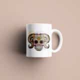 Tasse signe Bélier Calavera Rose