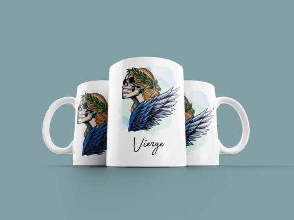 Tasse signe Vierge Calavera