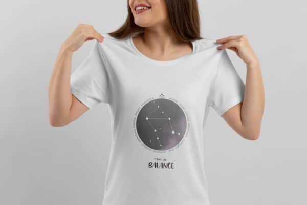 Tee-shirt astro personnalité Femme