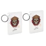 Porte-clés Rouge signe du Zodiaque Calavera