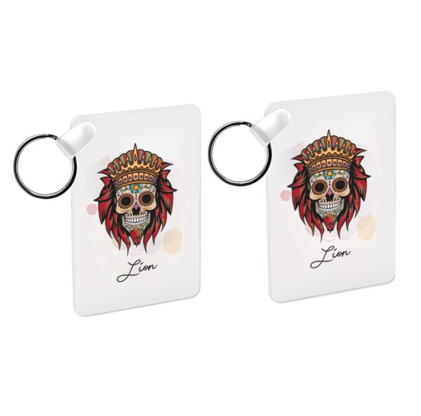 Porte-clés Rouge signe du Zodiaque Calavera