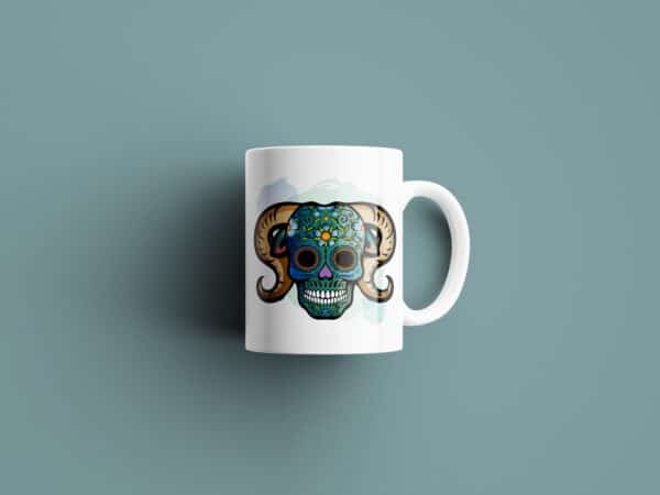 Tasse signe Bélier Calavera