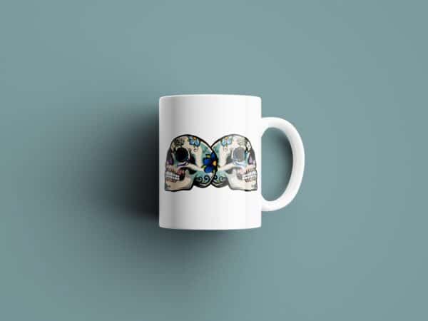 Tasse signe Gémeaux Calavera