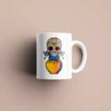 Tasse signe Verseau Calavera