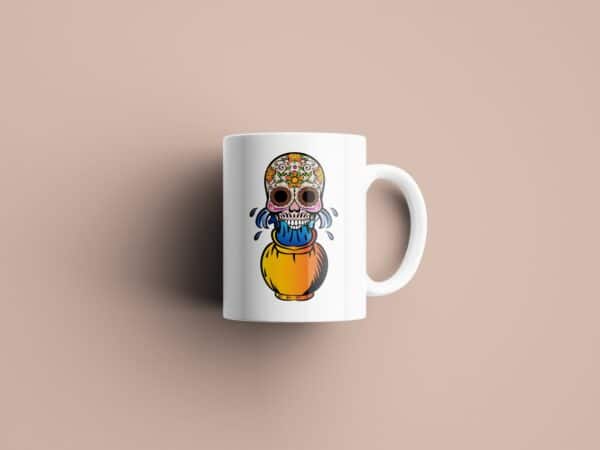 Tasse signe Verseau Calavera