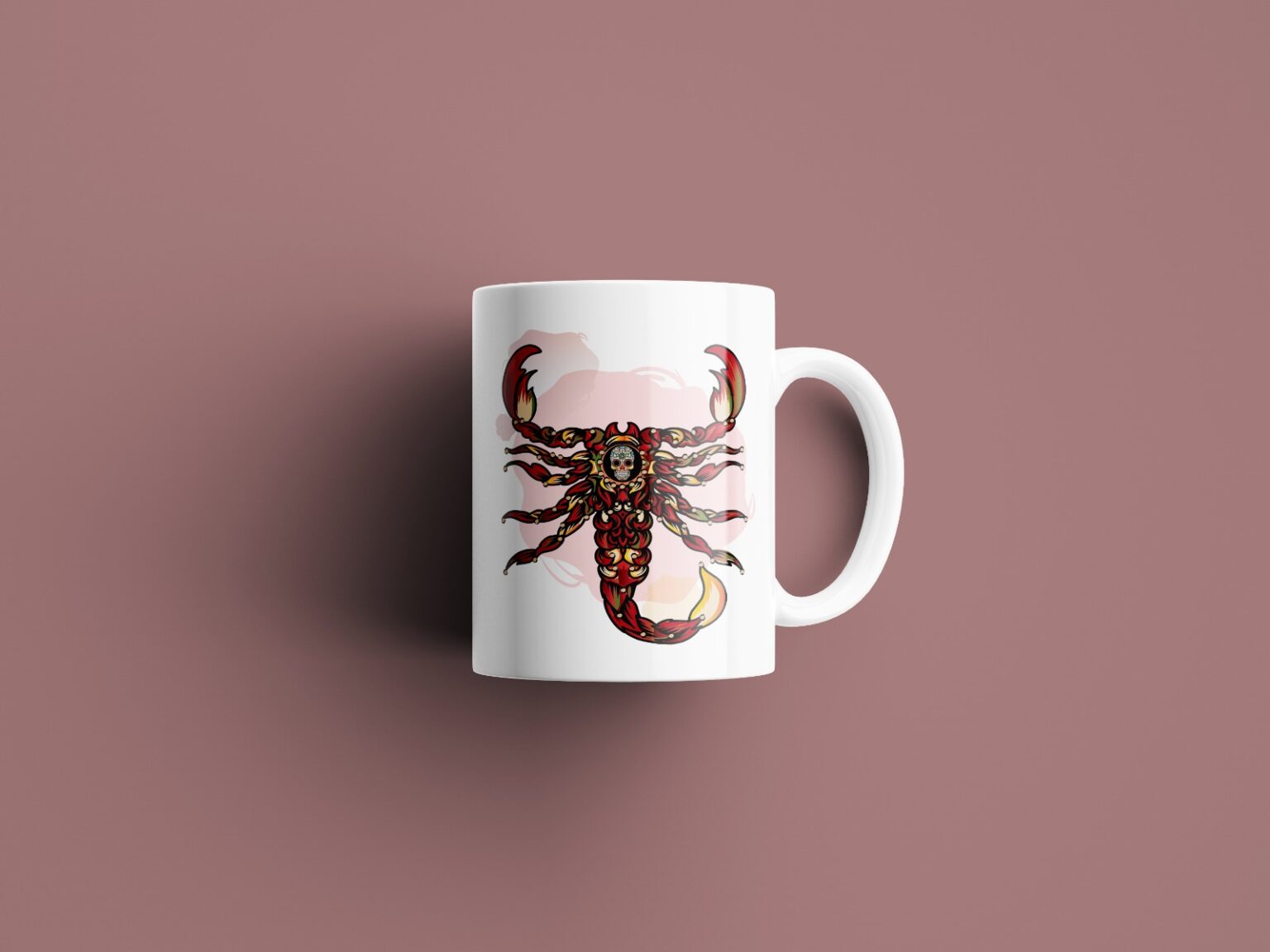 Grande Tasse Scorpion 426ml - Signe Du Zodiaque - Cadeau Anniversaire - Neuf