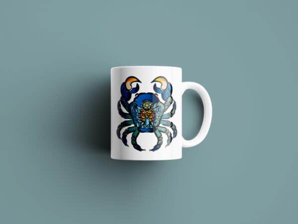 Tasse signe Cancer Calavera