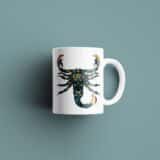 Tasse signe Scorpion Calavera