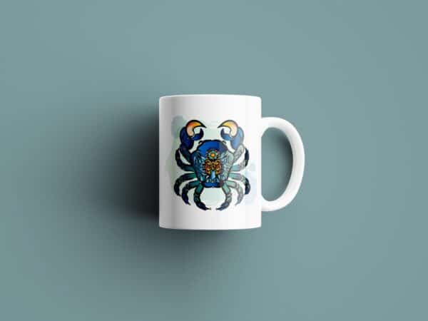 Tasse signe Cancer Calavera