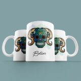 Tasse signe Bélier Calavera