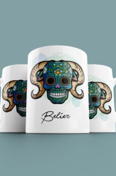 Tasse signe Bélier Calavera