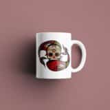 Tasse signe Poisson Calavera rouge