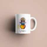 Tasse signe Verseau Calavera