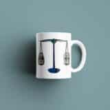 Tasse signe Balance Calavera