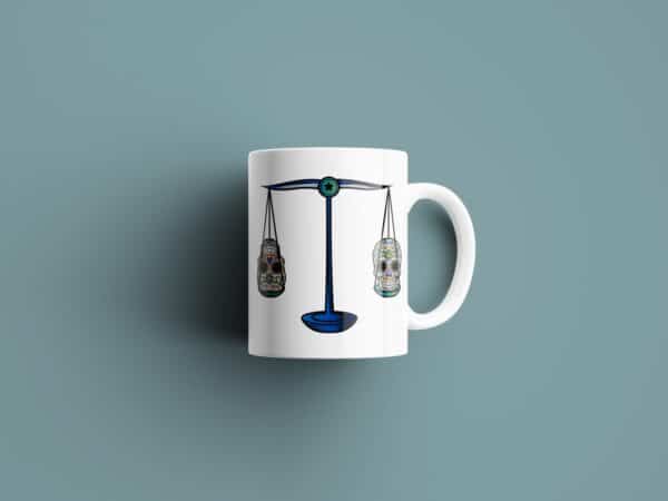 Tasse signe Balance Calavera