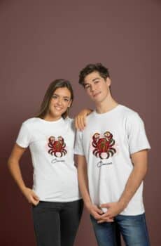 Photo T-shirt Cancer Rouge 1