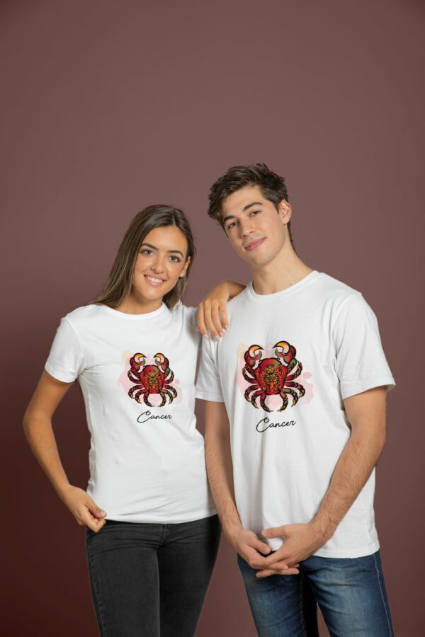 Photo T-shirt Cancer Rouge 1