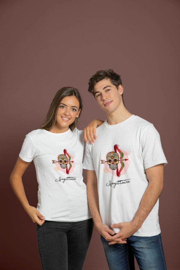 Photo T-shirt Sagittaire Rouge