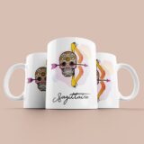 Tasse signe Sagittaire Calavera