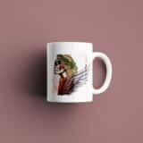 Tasse signe Vierge Calavera Rouge
