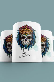 Tasse signe Lion Calavera