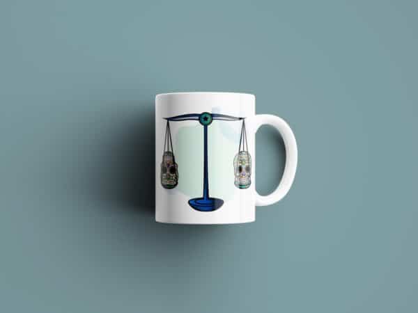 Tasse signe Balance Calavera