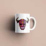 Tasse signe Taureau Calavera