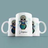 Tasse signe Verseau Calavera