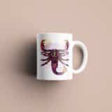 Tasse signe Scorpion Calavera