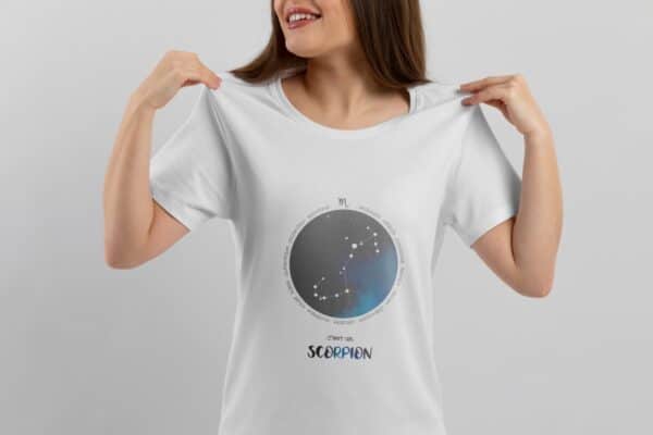 Tee-shirt astro personnalité Femme