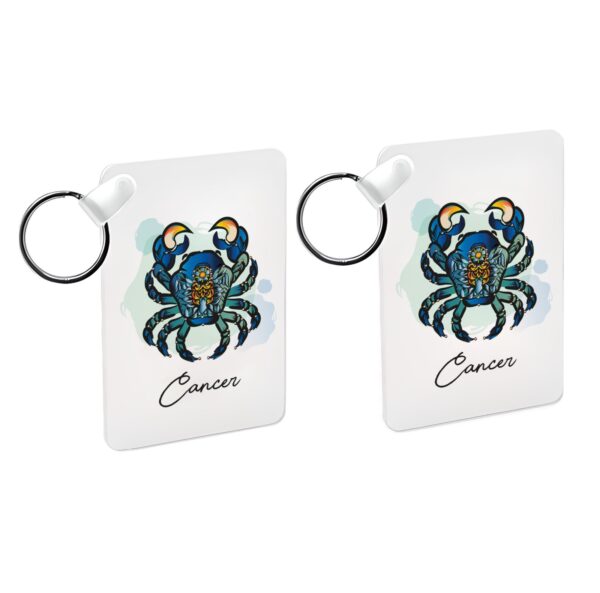 Porte-clés Bleu signe du Zodiaque Calavera