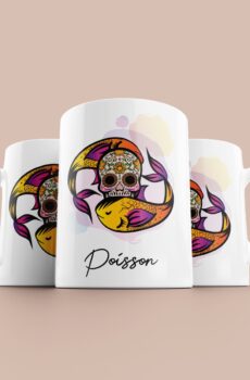 Tasse signe Poisson Calavera