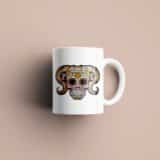 Tasse signe Bélier Calavera Rose