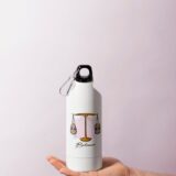 Gourde signe Balance Calavera jaune