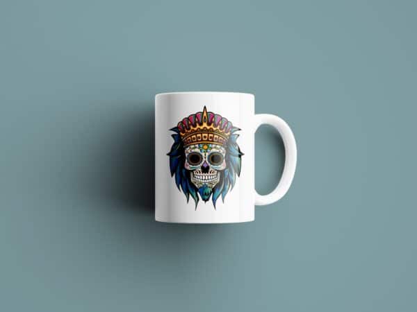 Tasse signe Lion Calavera