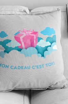 Coussin Cadeau