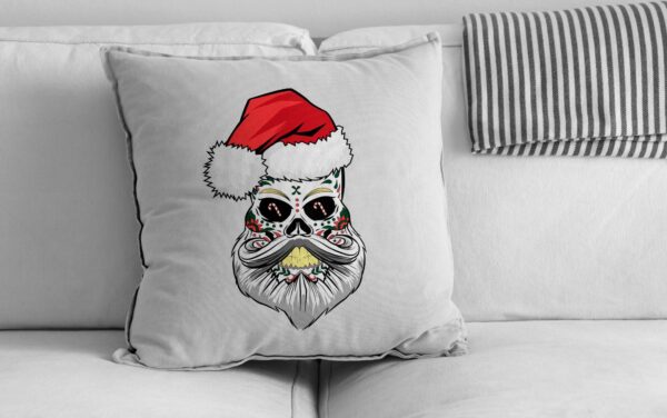 Coussin Calavera Noël