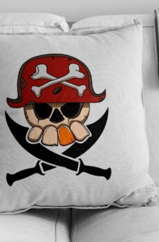 Coussin Pirate