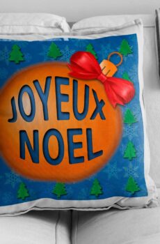 Coussin Joyeux Noel