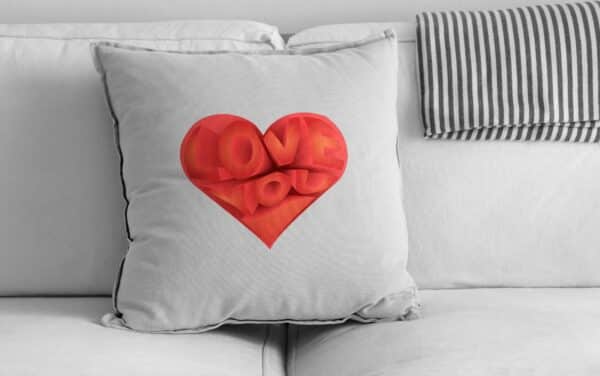 Coussin Saint-Valentin