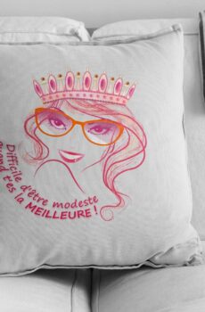 Coussin cadeau maman